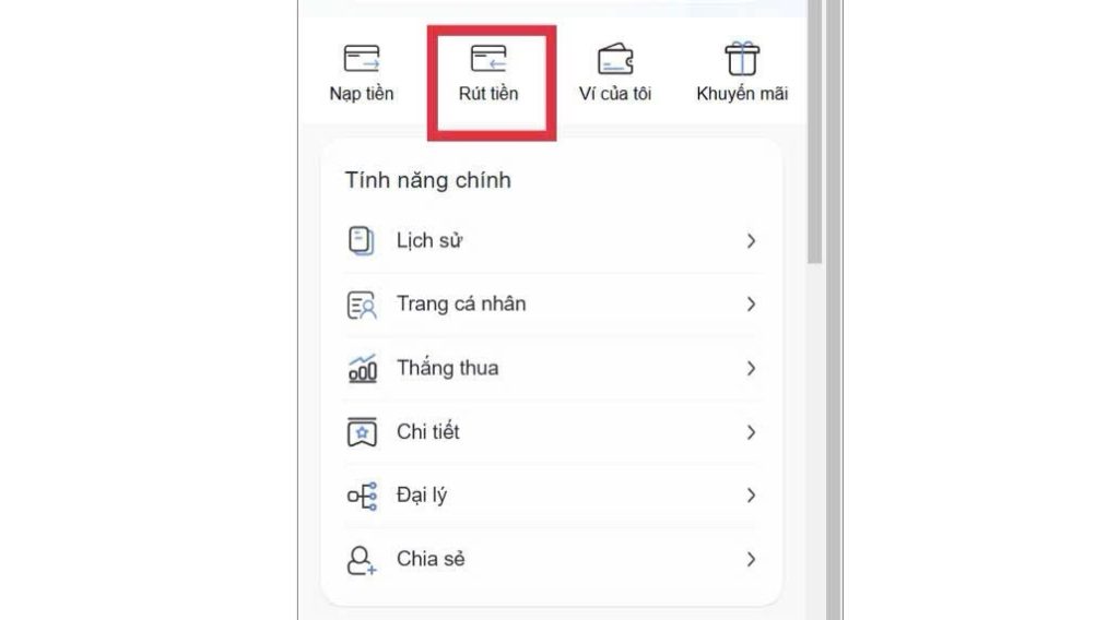 Anh em lưu ý những điều kiện khi rút tiền Luck8